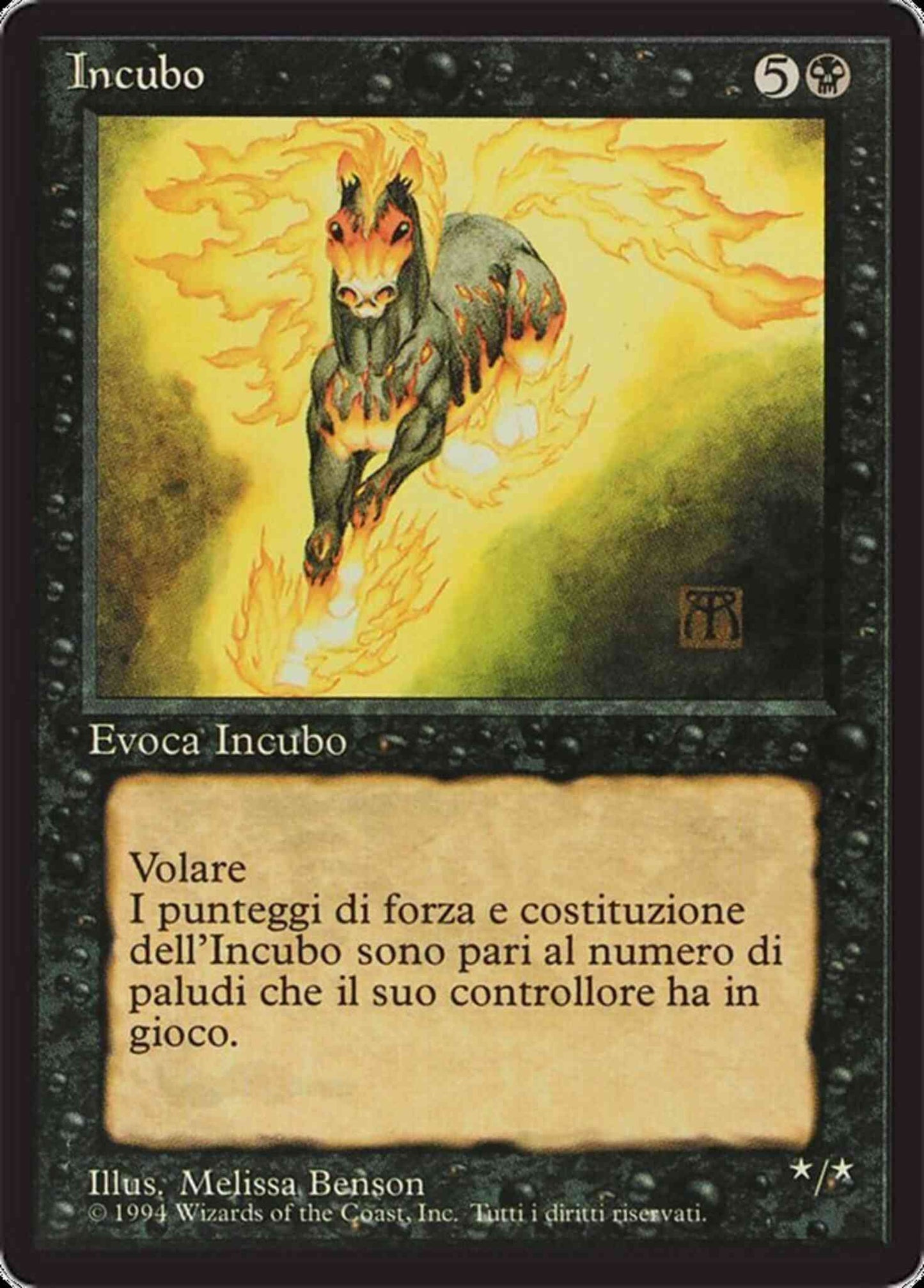Nightmare - Italian [120] [Foreign Black Border: Italian] [Non-Foil]