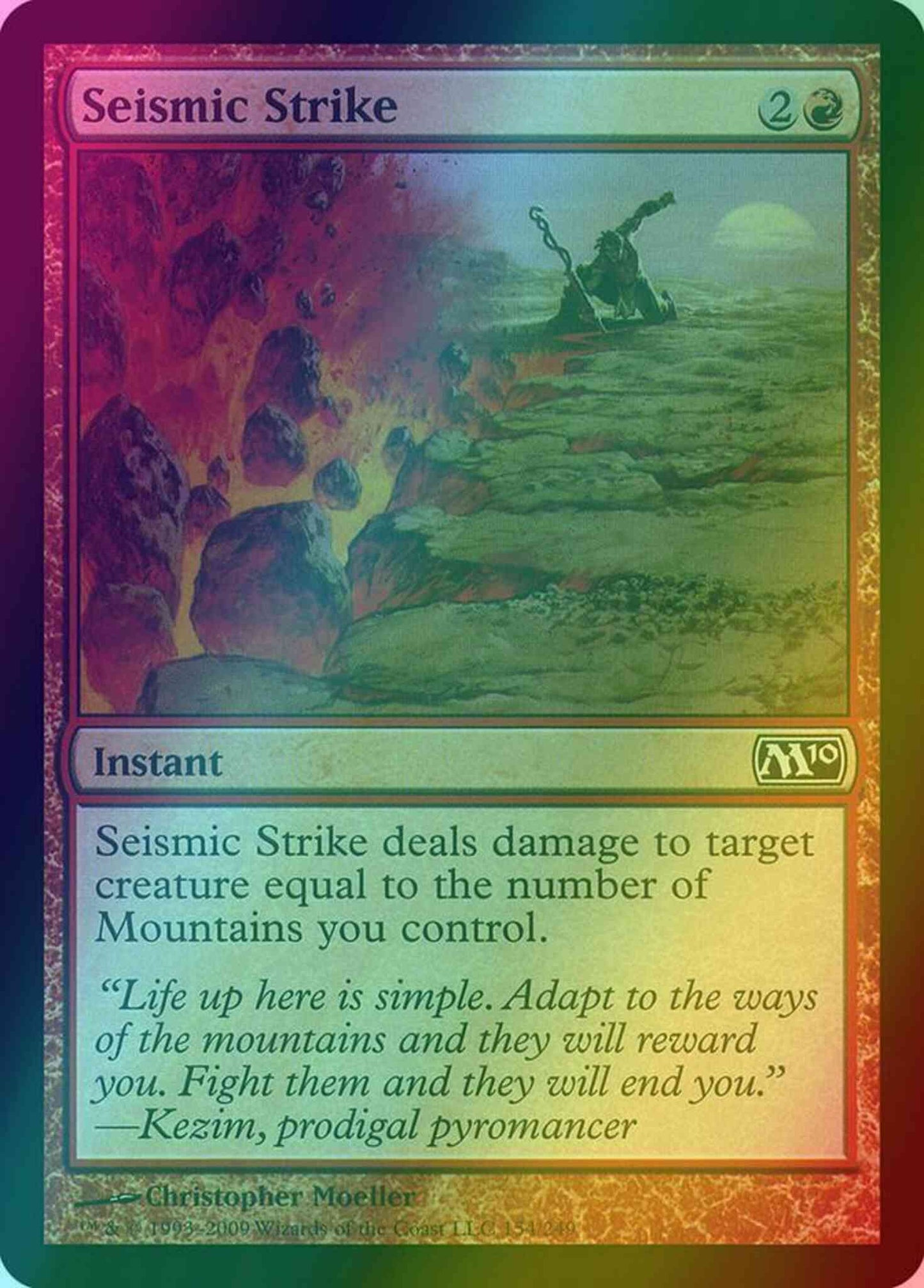 Seismic Strike [154] [Magic 2010] [Foil]