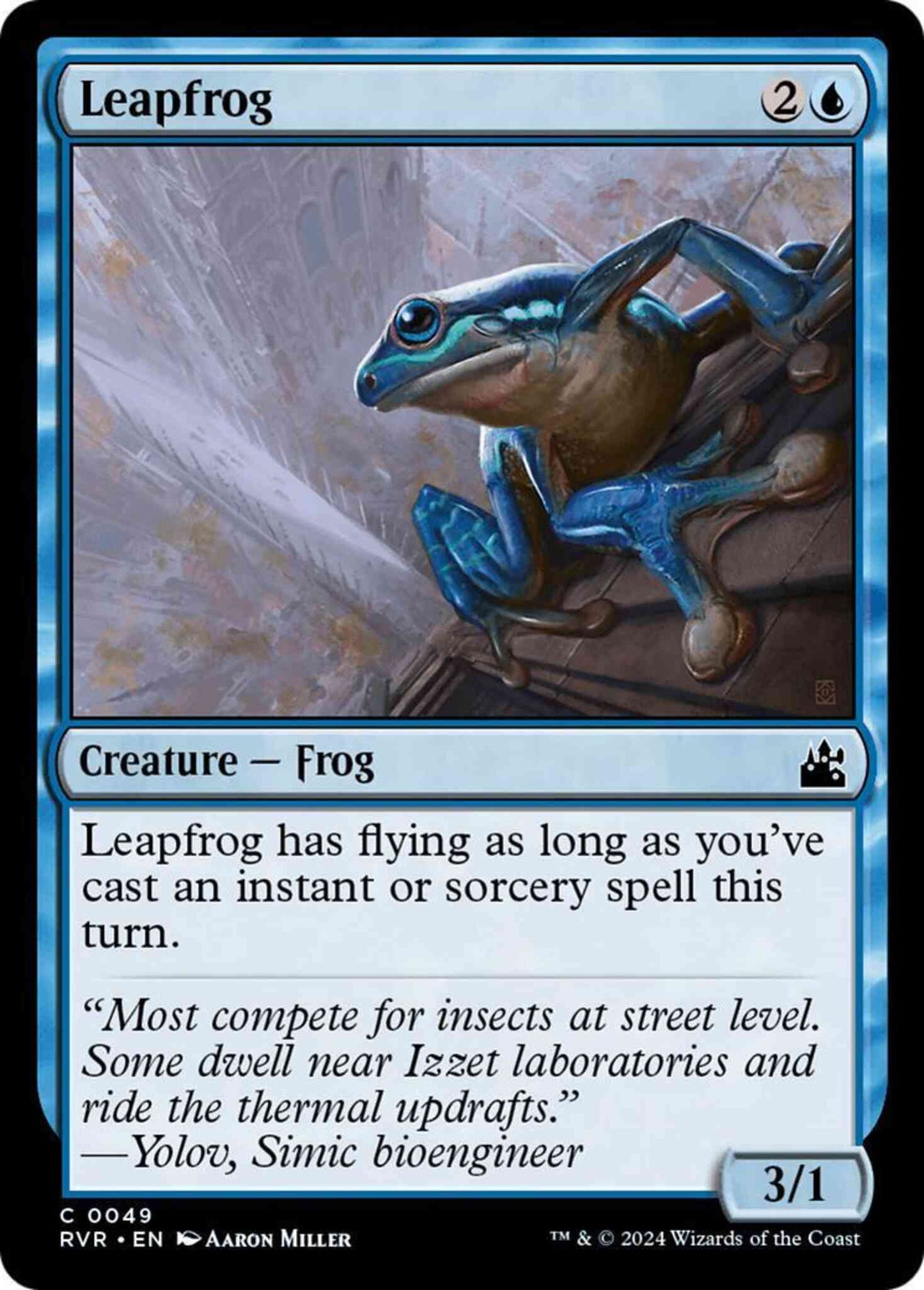 Leapfrog [49] [Ravnica Remastered] [Non-Foil]