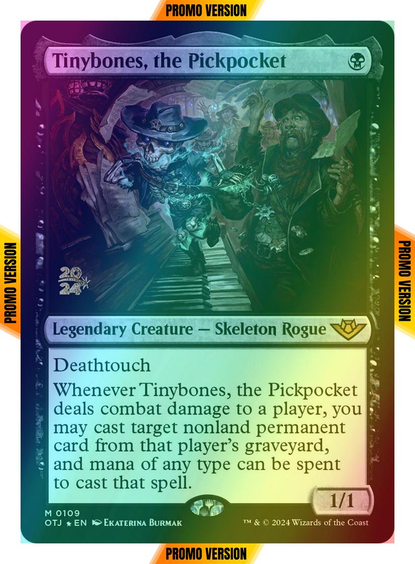 Tinybones, the Pickpocket [109s] [Prerelease] [Outlaws of Thunder Junction: Promos] [Foil]