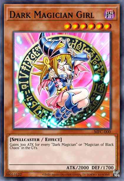 Dark Magician Girl - YGLD-ENA04 - Common - Unlimited