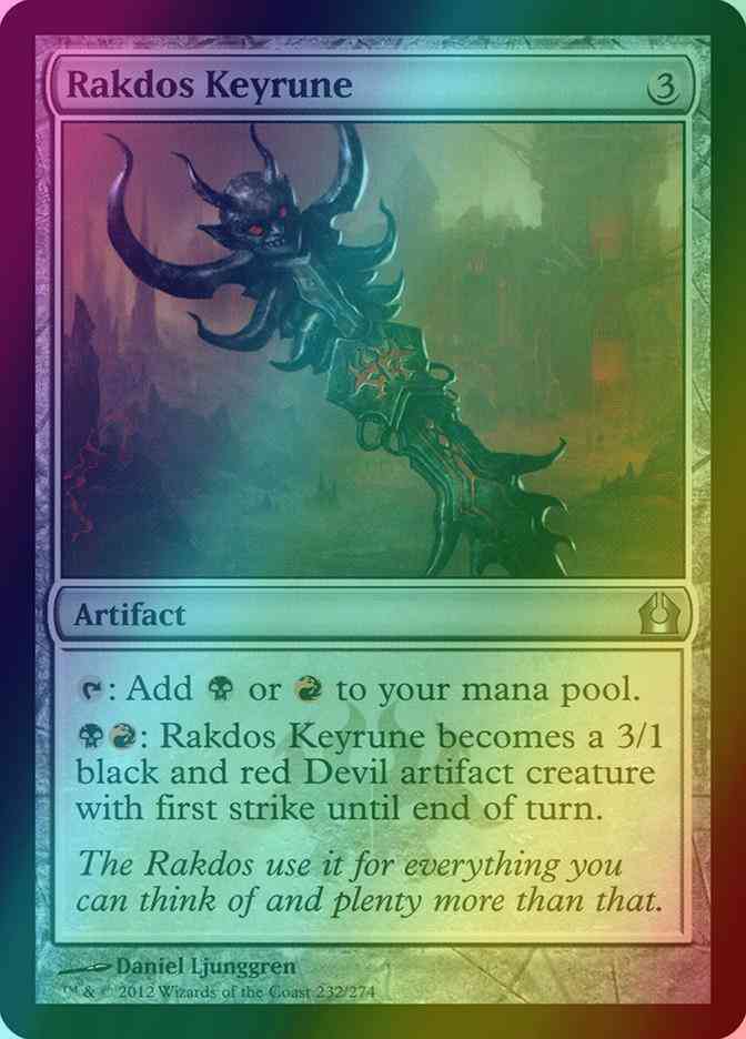 Rakdos Keyrune [232] [Return To Ravnica] [Foil]