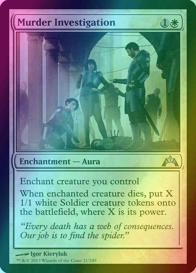Murder Investigation [21] [Gatecrash] [Foil]