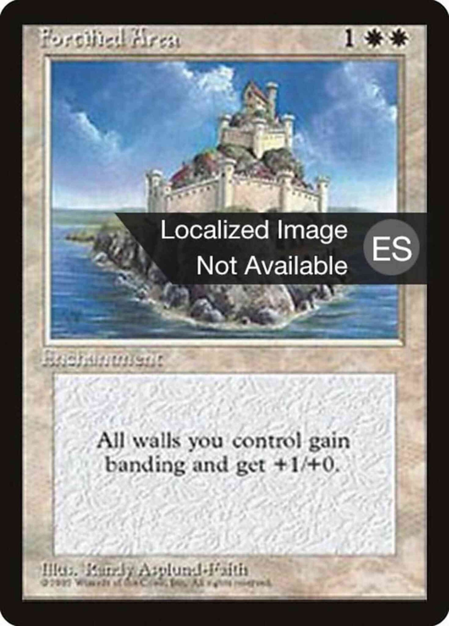 Fortified Area - Korean [26] [Fourth Edition Black Border: Korean] [Non-Foil]