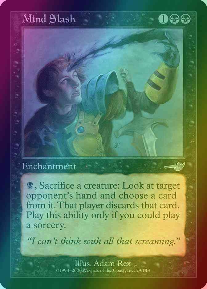 Mind Slash [59] [Nemesis] [Foil]