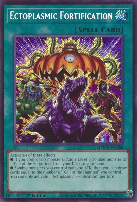 Ectoplasmic Fortification - MZMU-EN008 - Secret Rare - 1st Edition