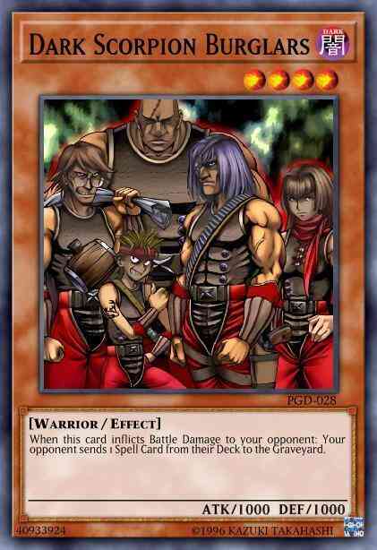 Dark Scorpion Burglars - GLD5-EN004 - Common - Limited