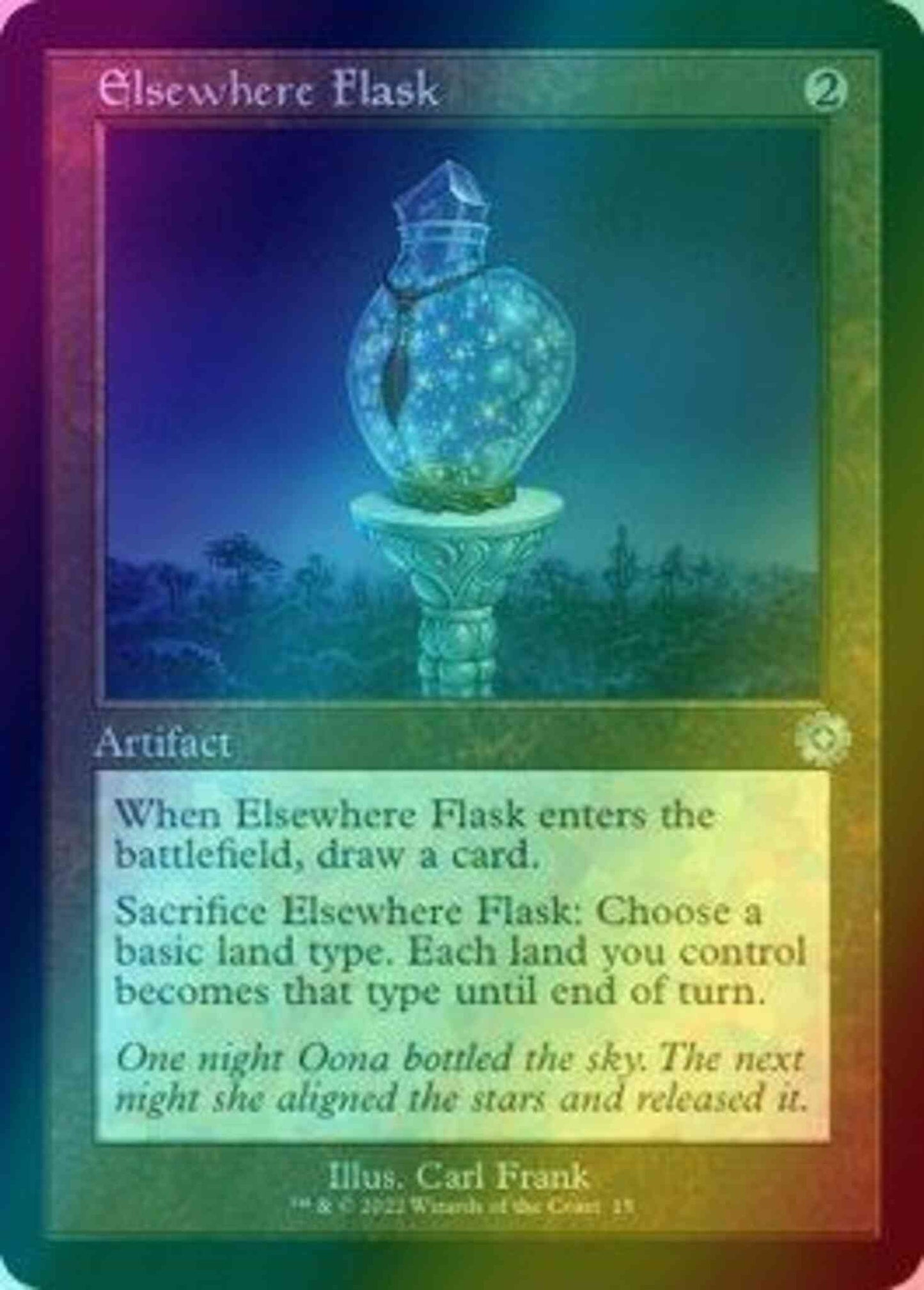 Elsewhere Flask [15] [Retro Frame] [The Brothers' War Retro Artifacts] [Foil]