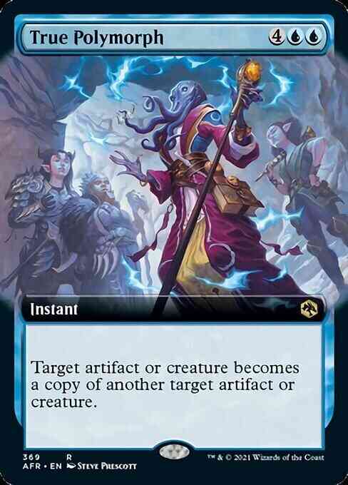 True Polymorph [369] [Extended Art] [Adventures In The Forgotten Realms] [Non-Foil]