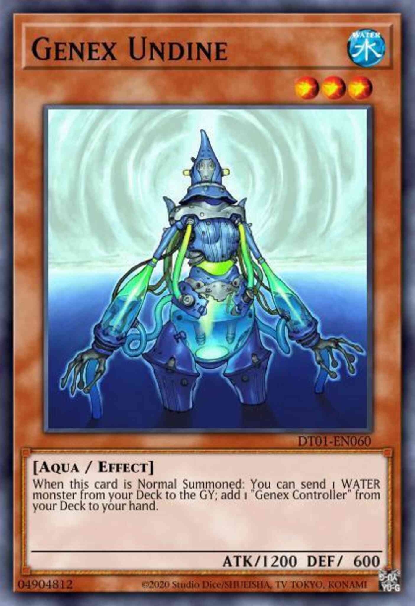 Genex Undine - SDFC-EN020 - Common - 1st Edition