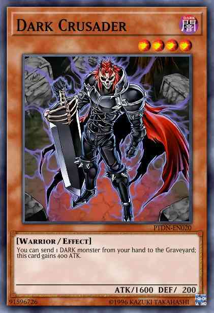 Dark Crusader - BP03-EN035 - Shatterfoil Rare - 1st Edition