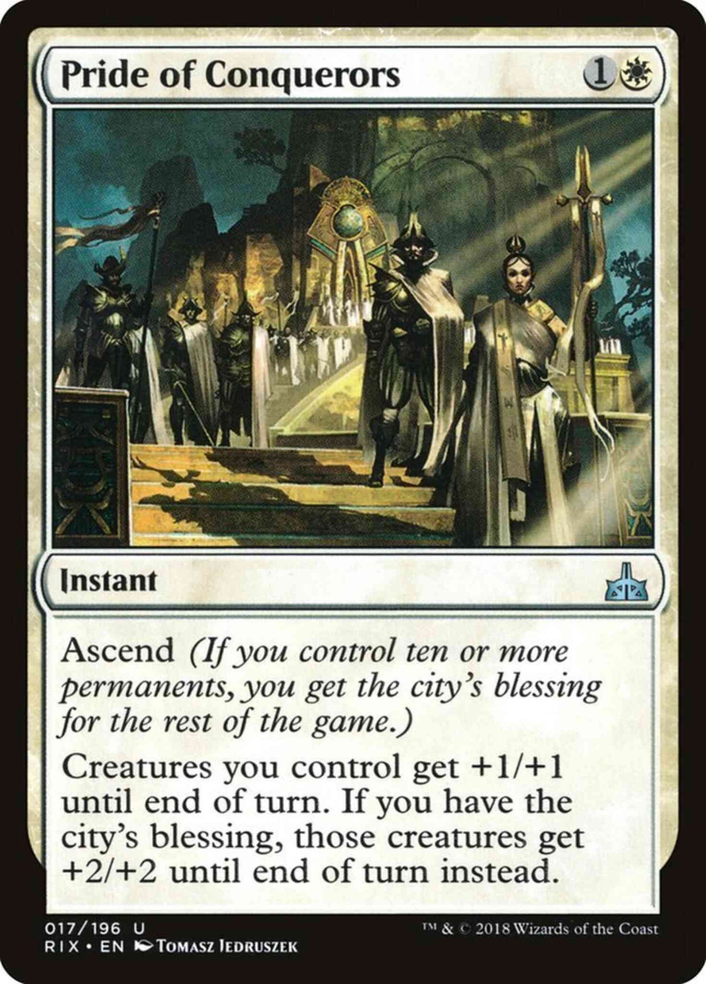 Pride of Conquerors [17] [Rivals of Ixalan] [Non-Foil]