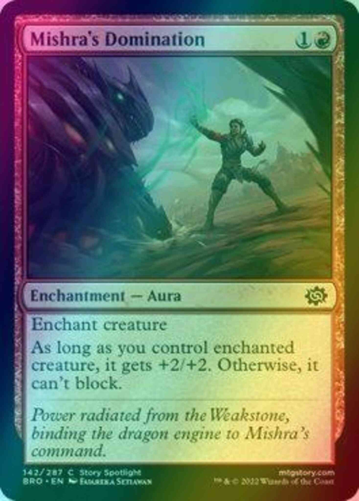 Mishra's Domination [142] [The Brothers' War] [Foil]