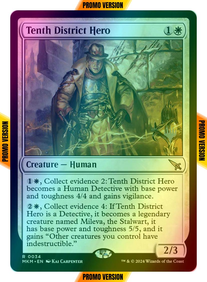 Tenth District Hero [34p] [Promo Pack] [Murders at Karlov Manor: Promos] [Foil]