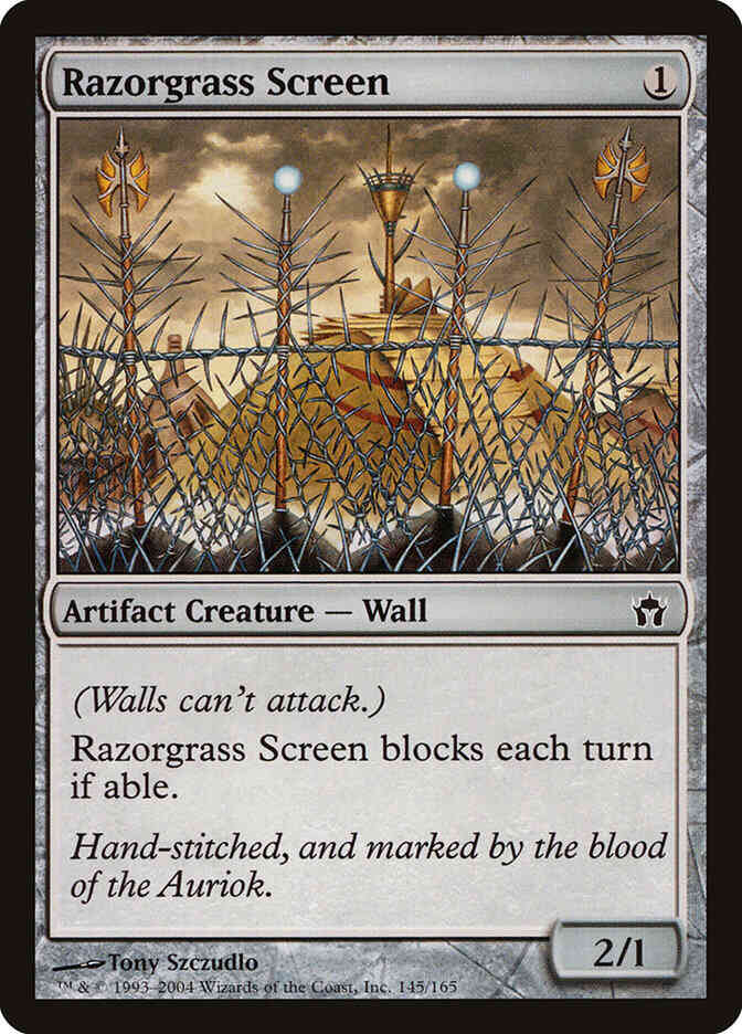 Razorgrass Screen [145] [Fifth Dawn] [Non-Foil]