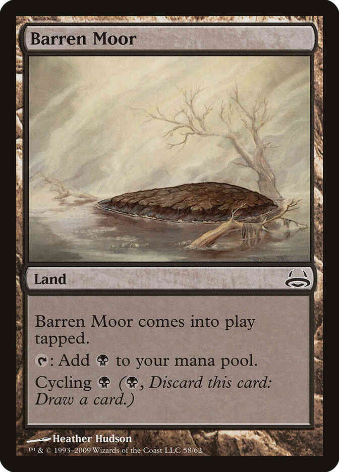 Barren Moor [58] [Duel Decks: Divine vs. Demonic] [Non-Foil]