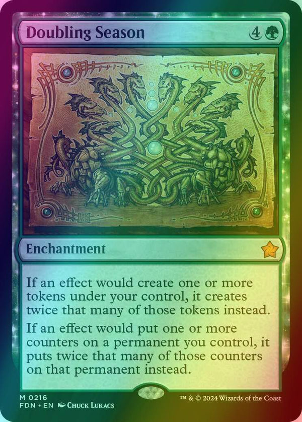Doubling Season [216] [Foundations] [Foil]