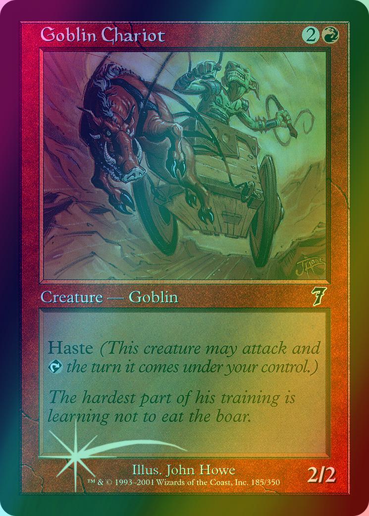 Goblin Chariot [185x] [Seventh Edition] [Foil]