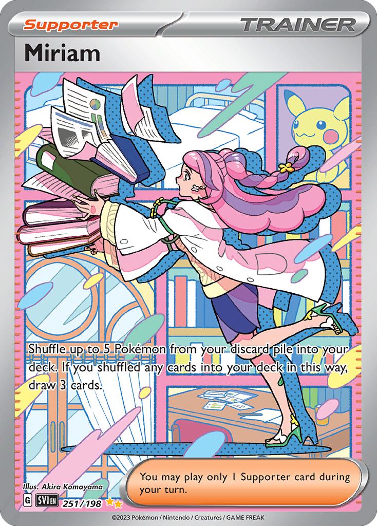 Miriam - 251/198 - Special Illustration Rare [sv01-251] [Ultra]