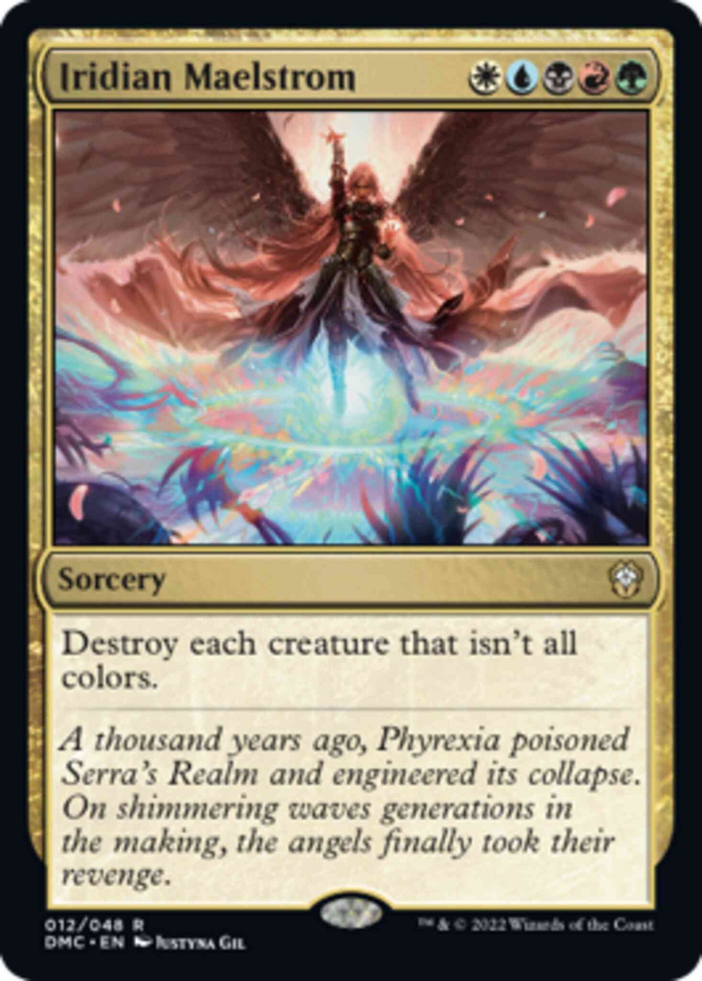 Iridian Maelstrom [12] [Dominaria United: Commander] [Non-Foil]
