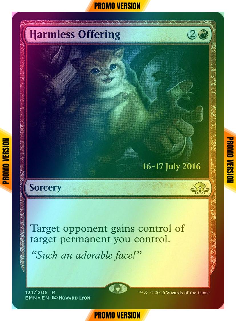 Harmless Offering [131s] [Eldritch Moon Promos] [Foil]
