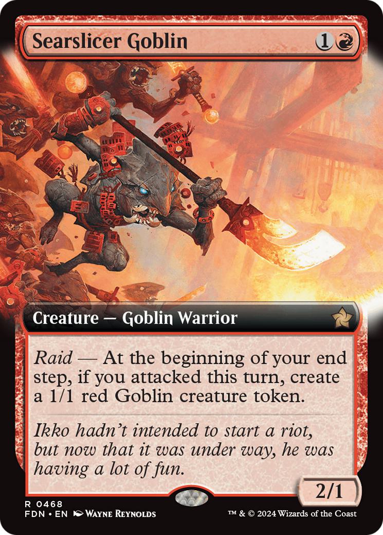 Searslicer Goblin [468] [Extended Art] [Foundations] [Non-Foil]