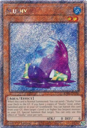Slushy - RA04-EN196 - Platinum Secret Rare - 1st Edition
