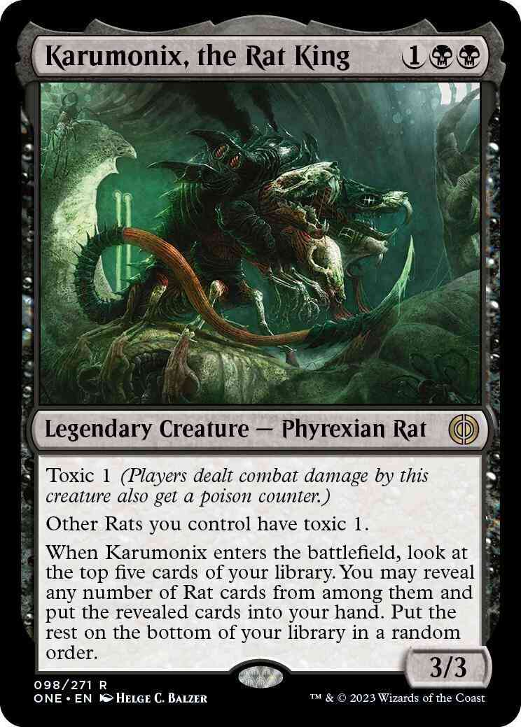 Karumonix, the Rat King [98] [Phyrexia: All Will Be One] [Non-Foil]