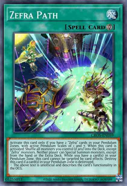 Zefra Path - CROS-EN059 - Common - 1st Edition
