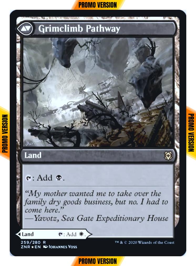 Brightclimb Pathway // Grimclimb Pathway [Prerelease] [259s] [Zendikar Rising Promos] [Foil]
