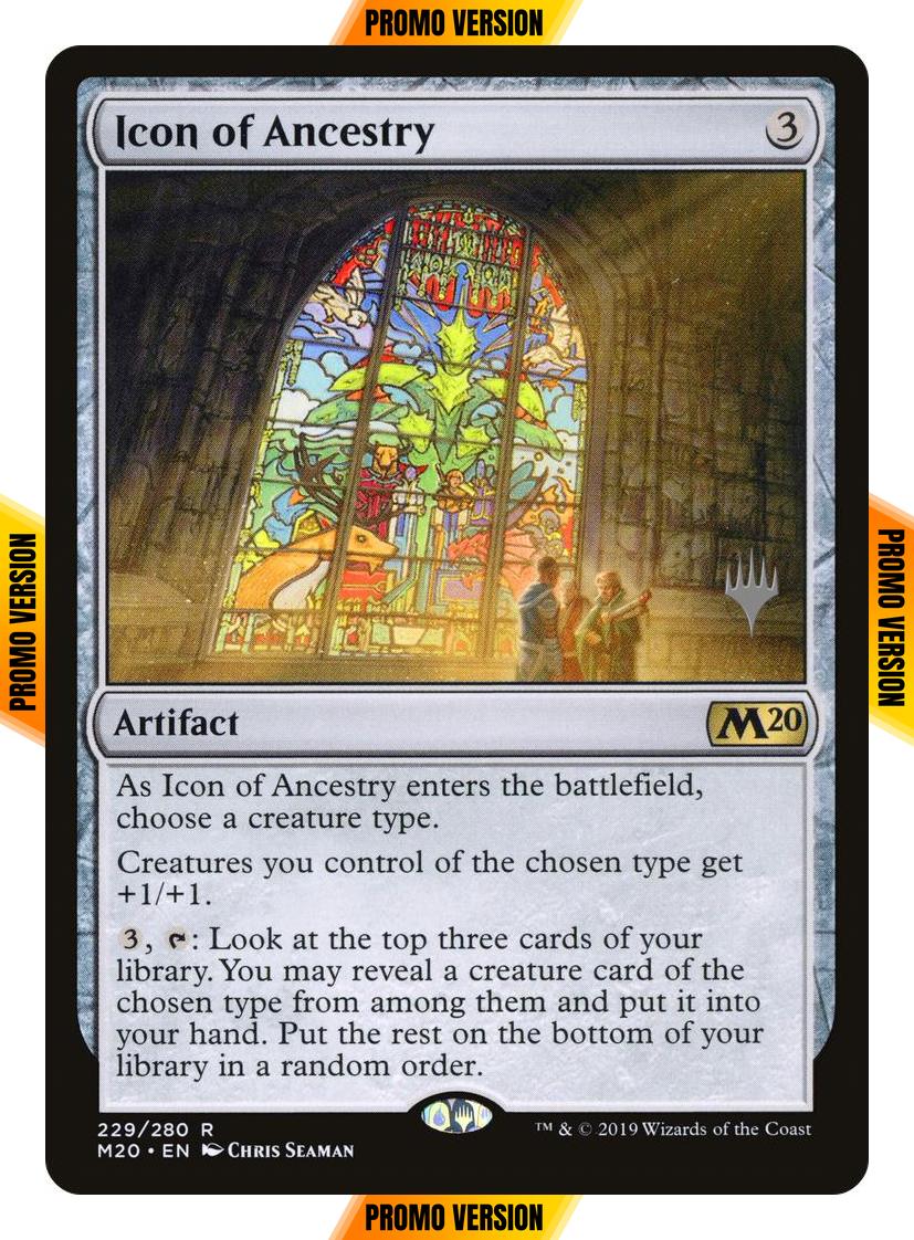Icon of Ancestry [229p] [Promo Pack] [Core Set 2020 Promos] [Non-Foil]