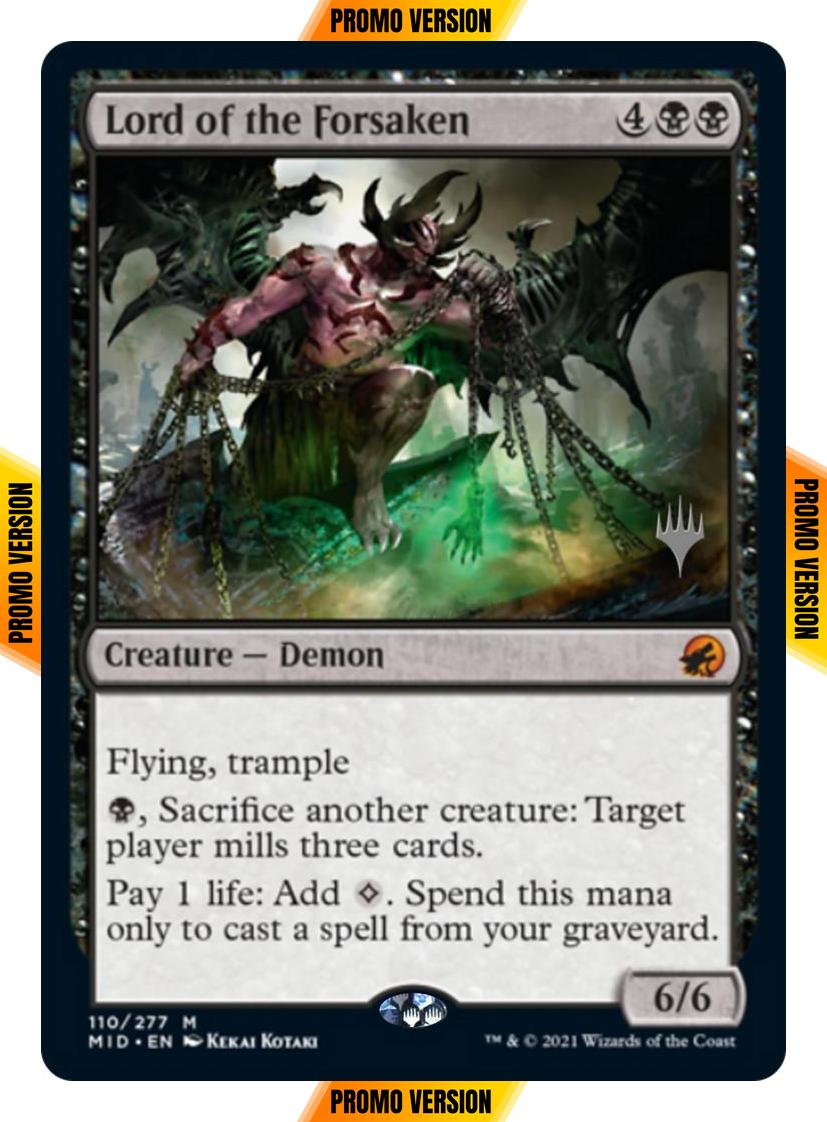 Lord of the Forsaken [Promo Pack] [110p] [Innistrad: Midnight Hunt Promos] [Non-Foil]