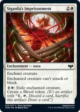 Sigarda's Imprisonment [35] [Innistrad: Crimson Vow] [Non-Foil]