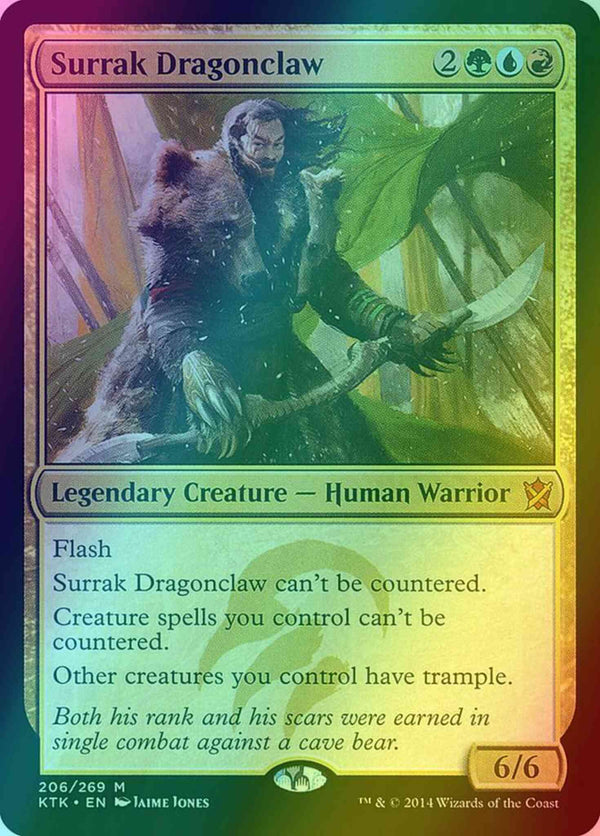 Surrak Dragonclaw [206] [Khans Of Tarkir] [Foil]