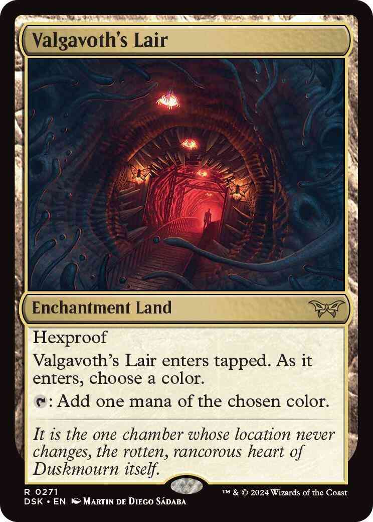 Valgavoth's Lair [271] [Duskmourn: House of Horror] [Non-Foil]