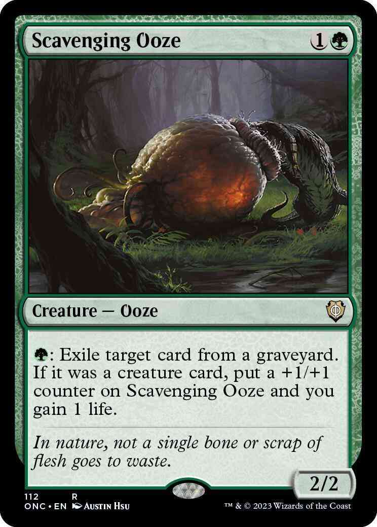 Scavenging Ooze [112] [Phyrexia: All Will Be One: Commander] [Non-Foil]