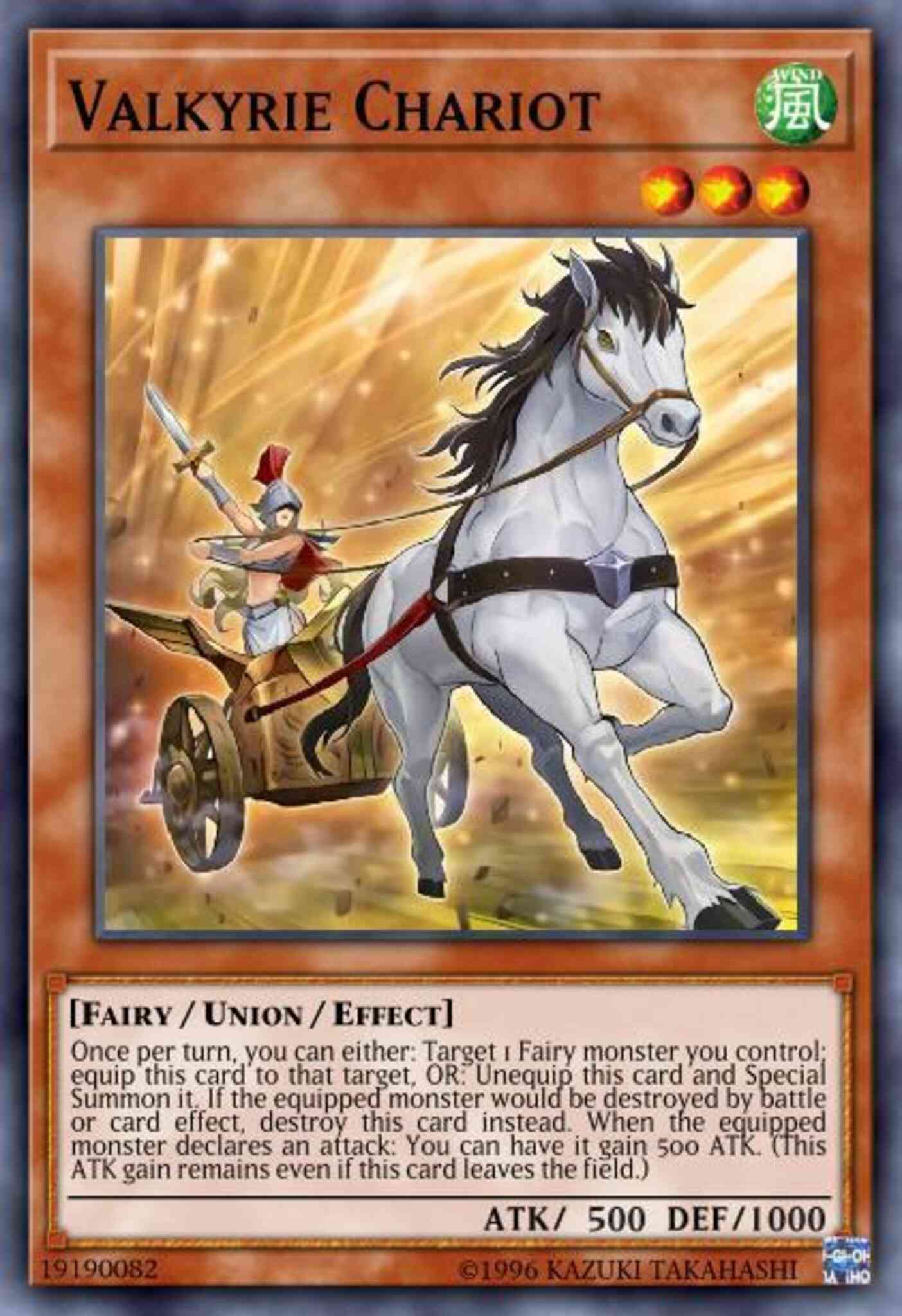 Valkyrie Chariot - DANE-EN088 - Common - 1st Edition
