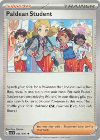 Paldean Student - 085/091 - Common [sv045-085] [Non-Holo]