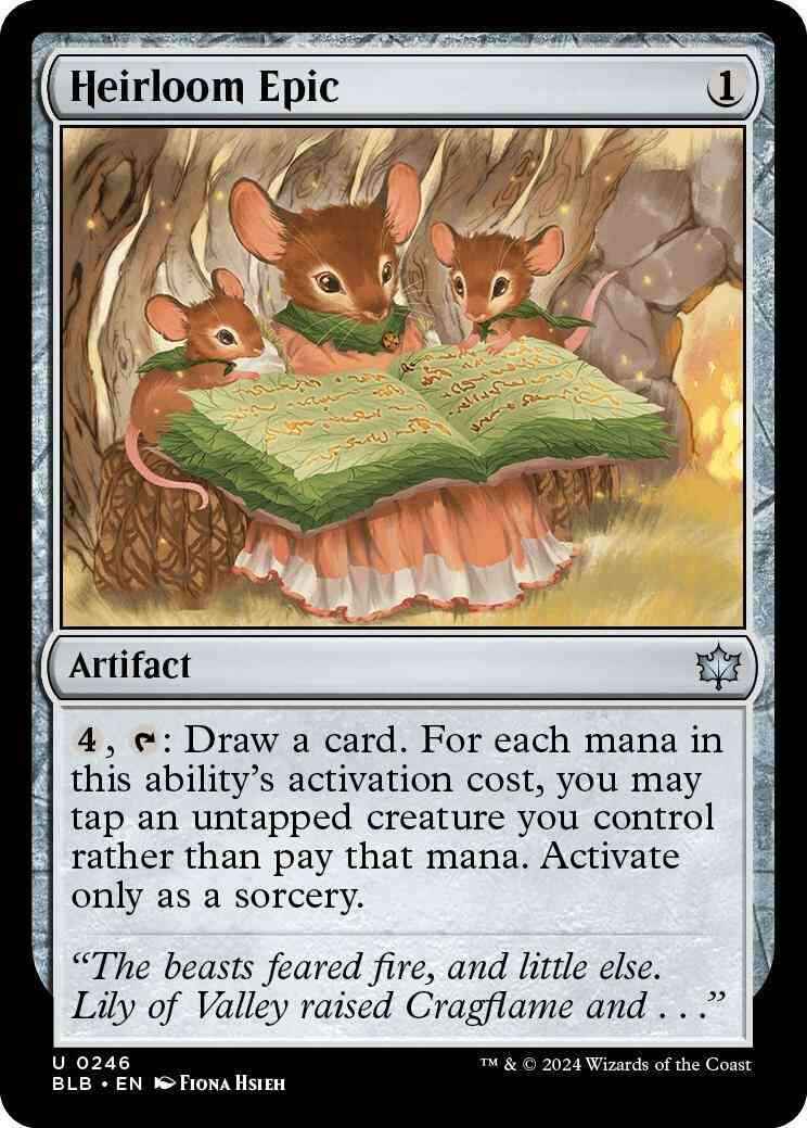 Heirloom Epic [246] [Bloomburrow] [Non-Foil]