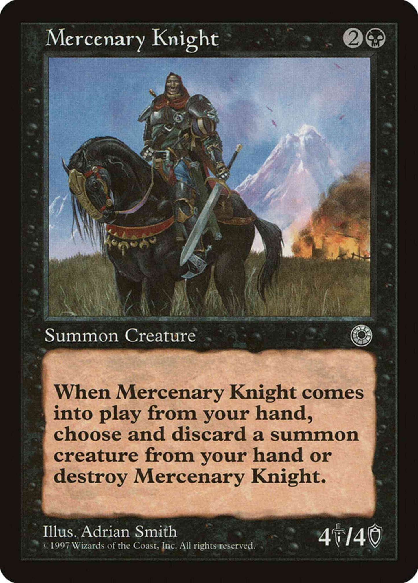 Mercenary Knight [99] [Portal 1] [Non-Foil]
