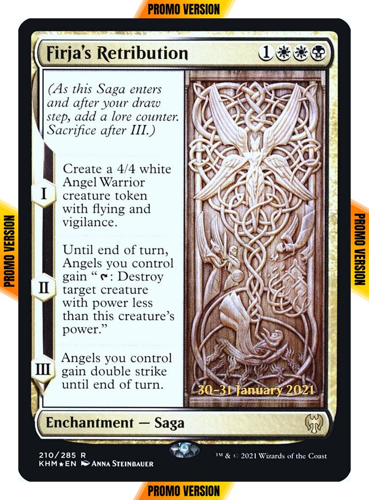 Firja's Retribution [Prerelease] [210s] [Kaldheim Promos] [Foil]