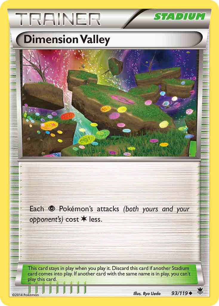 Dimension Valley - 93/119 - Uncommon [xy4-93] [Reverse Holo]