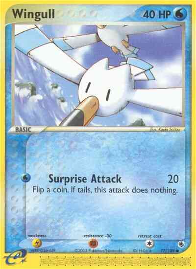 Wingull - 77/109 - Common [ex1-77] [Reverse Holo]