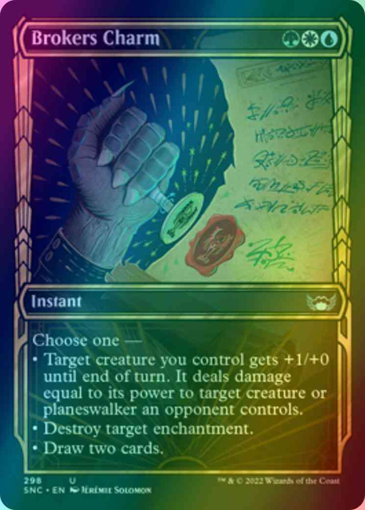 Brokers Charm [298] [Golden Age Showcase] [Streets of New Capenna] [Foil]