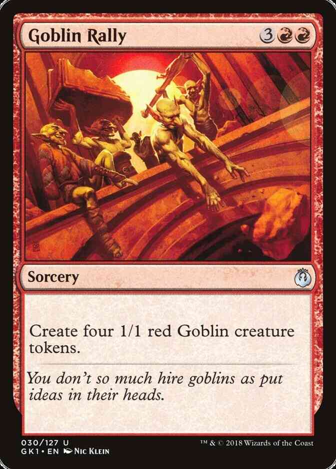 Goblin Rally [30] [GRN Guild Kit] [Non-Foil]