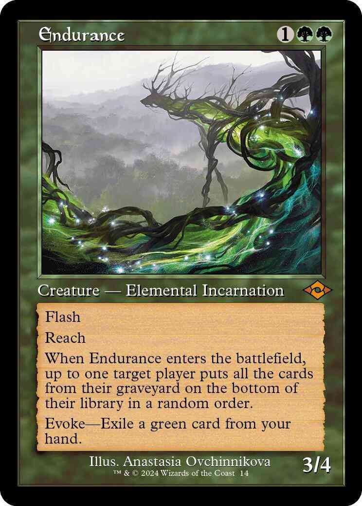 Endurance [14] [Retro Frame] [Modern Horizons Retro Reprints] [Foil]