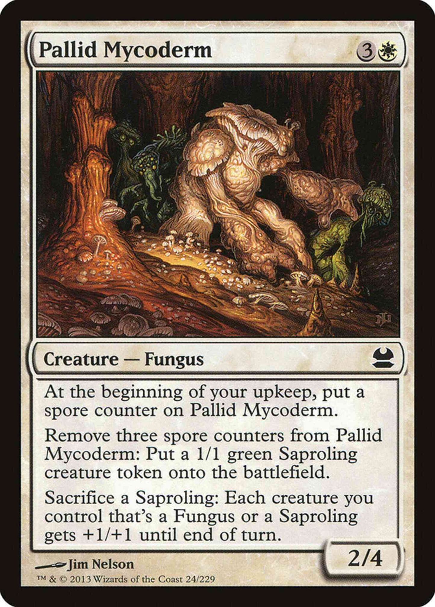 Pallid Mycoderm [24] [Modern Masters] [Non-Foil]