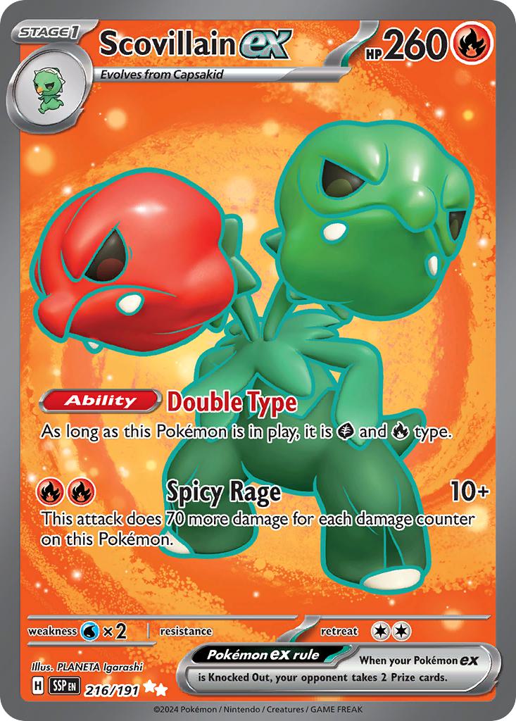 Scovillain ex - 216/191 - Ultra Rare [sv08-216] [Ultra]