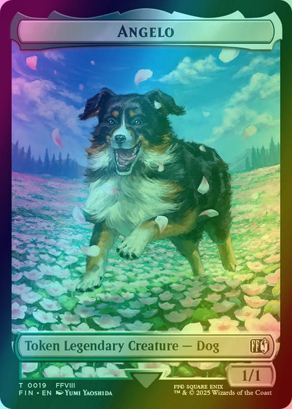 Angelo Token (19) // Darkstar Token (20) [FINAL FANTASY: Tokens] [Foil]