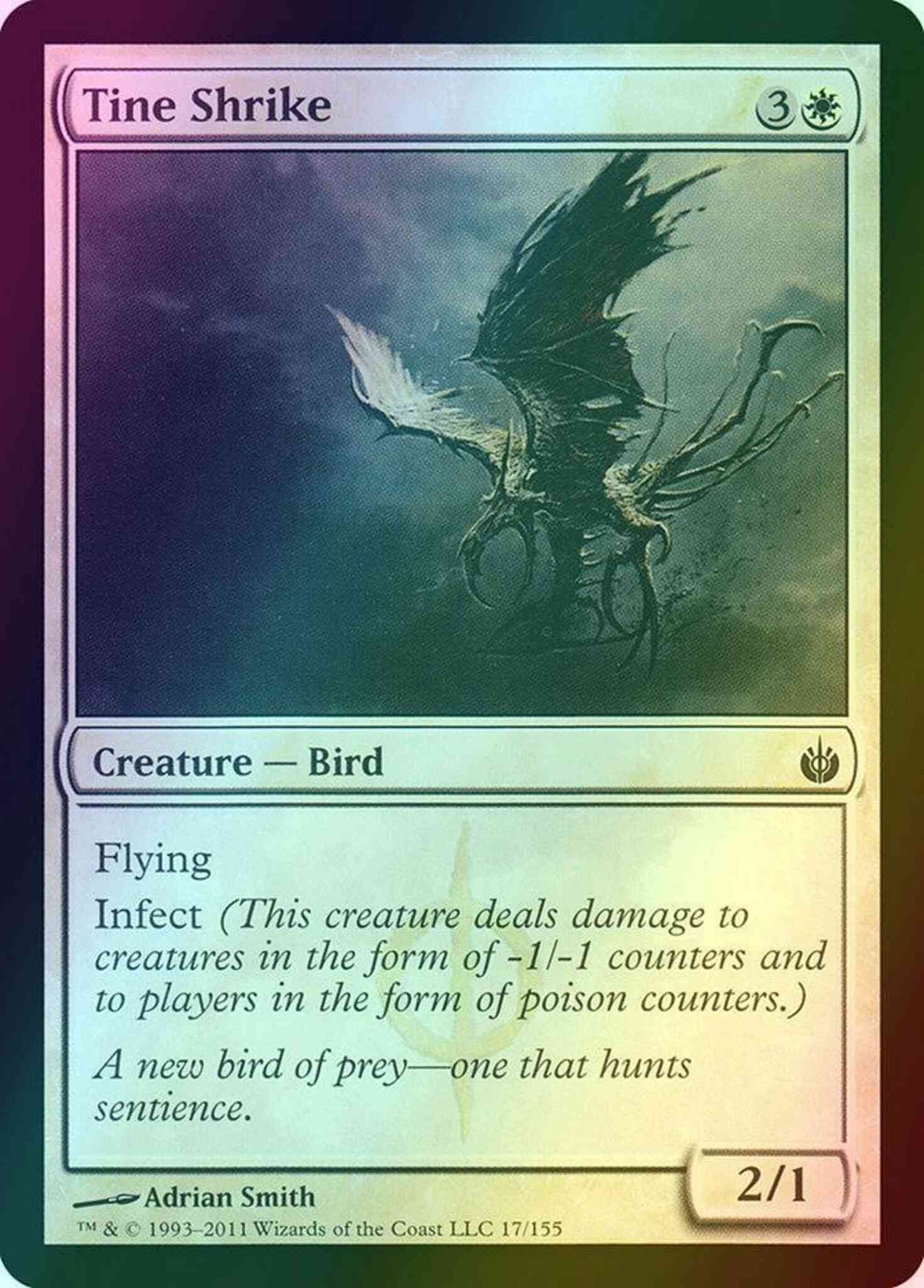 Tine Shrike [17] [Mirrodin Besieged] [Foil]